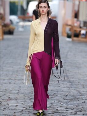 simkhai shanelle draped jersey midi dress Ferrera Draped Jersey Midi Dress
